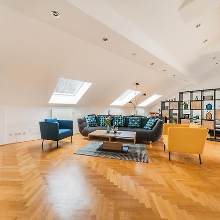 Penthouse Apartment - Sauna - Terrasse - Kamin - Ac Vienna Exterior photo