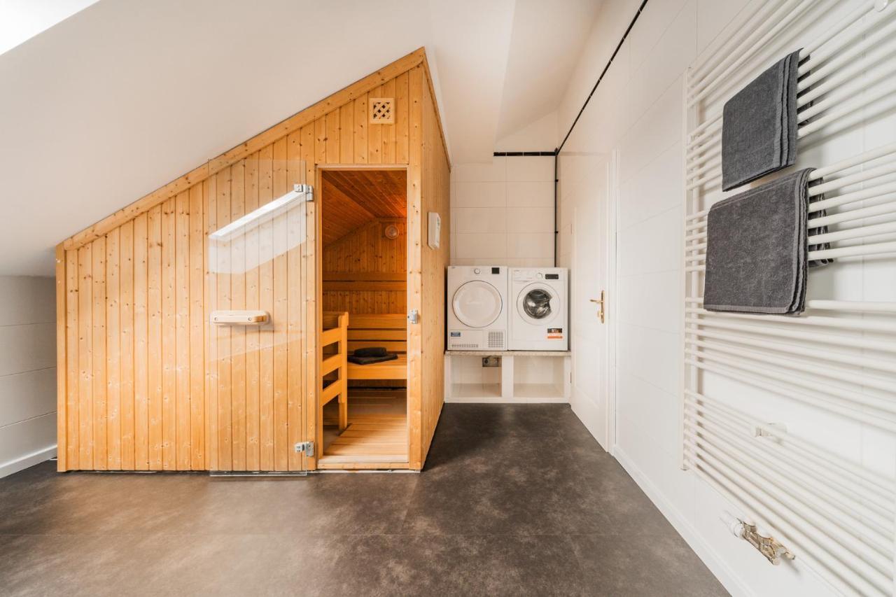 Penthouse Apartment - Sauna - Terrasse - Kamin - Ac Vienna Exterior photo